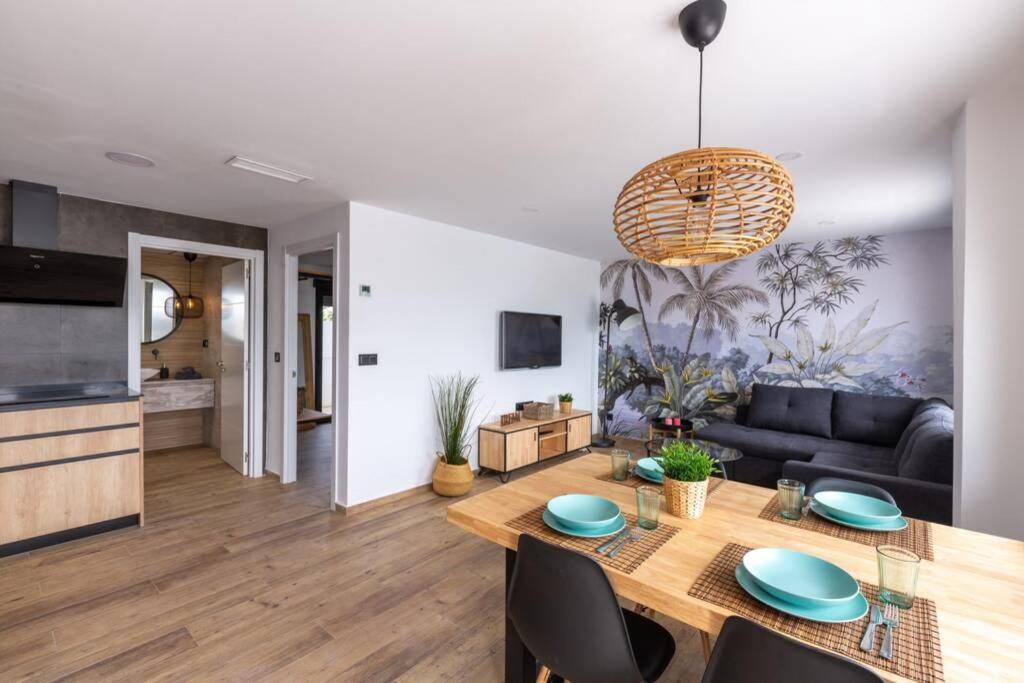 Precioso Apto. 1ª Linea Del Mar. Piscina, Parking. Apartment Mojacar Bagian luar foto